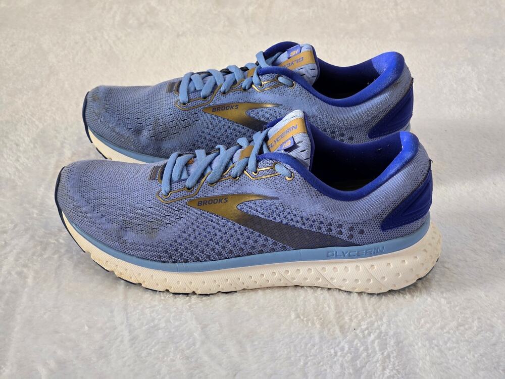 Brooks Glycerin 18 Women’s Size 9 B Blue 1203171B470